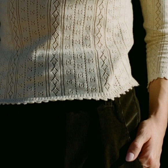 Doen Mia henley in cream, xsmall - Picture 3 of 13